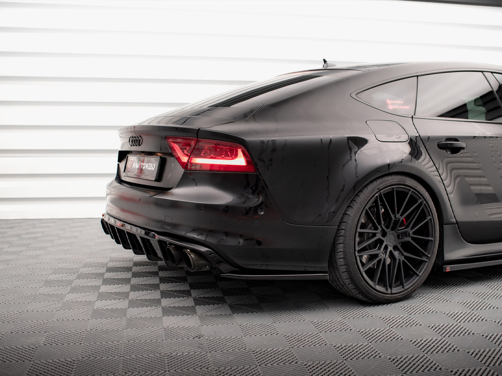 Maxton rear side splitters for audi a7 s line (c7) 3 Maxton rear side splitters for audi a7 s line (c7) - image 3