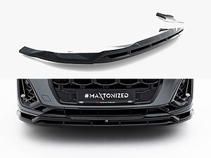 Maxton Front Splitter for Audi Q7 S line / SQ7 Mk2 (Facelift 2)
