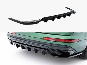 Maxton Rear Splitter (Vertical Bars) for Audi Q7 S line Mk2 Facelift