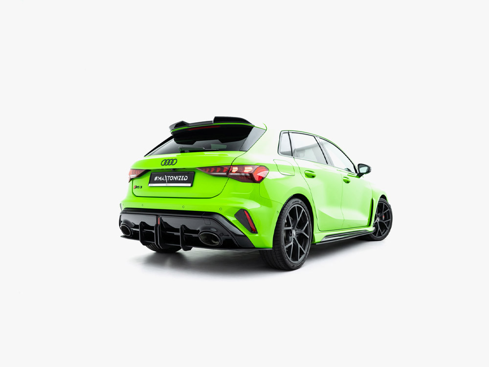 Maxton street pro rear diffuser for audi rs3 sportback (8y) facelift 2 Maxton street pro rear diffuser for audi rs3 sportback (8y) facelift - image 2