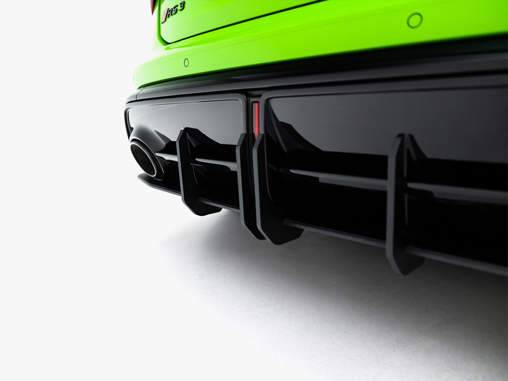 Maxton street pro rear diffuser for audi rs3 sportback (8y) facelift 5 Maxton street pro rear diffuser for audi rs3 sportback (8y) facelift - image 5