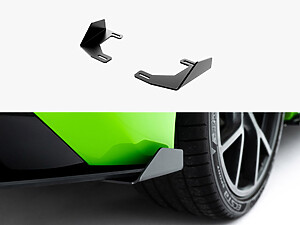 Maxton Rear Side Flaps for Audi RS3 Sportback (8Y) Facelift