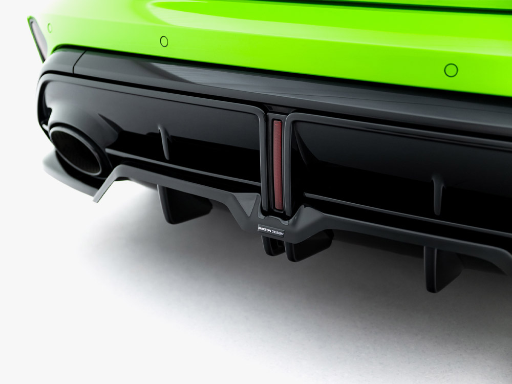Maxton rear splitter (vertical bars) v2 for audi rs3 sportback (8y) facelift 5 Maxton rear splitter (vertical bars) v2 for audi rs3 sportback (8y) facelift - image 5