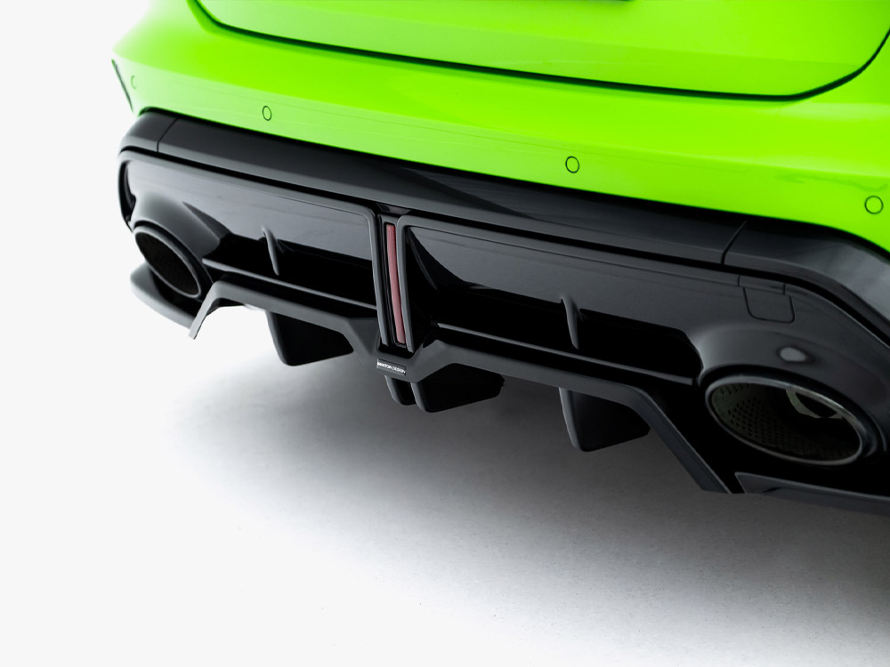 Maxton rear splitter (vertical bars) v3 for audi rs3 sportback (8y) facelift 4 Maxton rear splitter (vertical bars) v3 for audi rs3 sportback (8y) facelift - image 4
