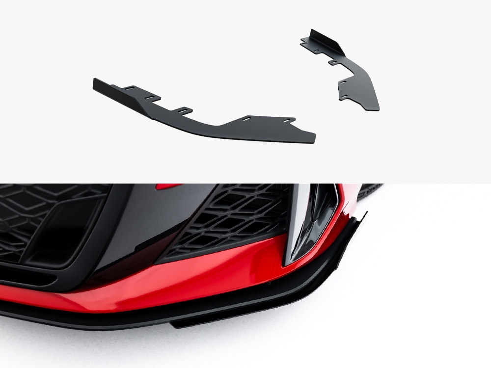 Maxton front flaps for audi rs3 saloon/sportback (8y) facelift 1 Maxton front flaps for audi rs3 saloon/sportback (8y) facelift