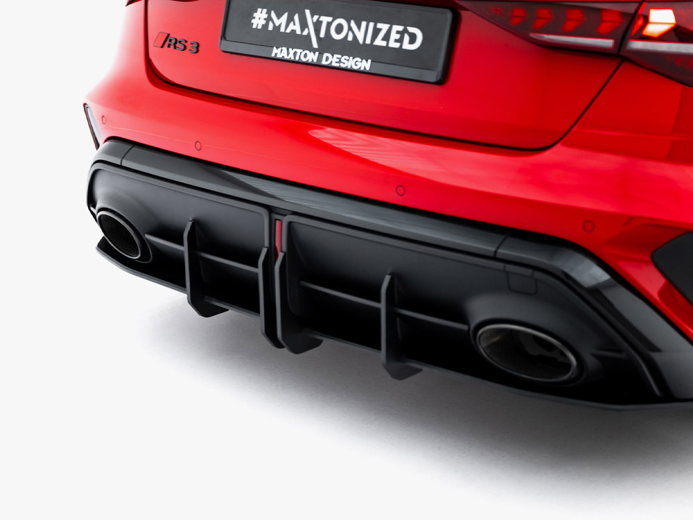 Maxton street pro rear diffuser for audi rs3 saloon (8y) facelift 4 Maxton street pro rear diffuser for audi rs3 saloon (8y) facelift - image 4
