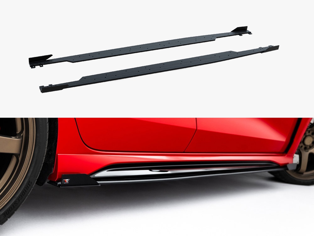 Maxton street pro side skirt diffusers with flaps - audi rs3 saloon/sportback (8y) facelift 1 Maxton street pro side skirt diffusers with flaps - audi rs3 saloon/sportback (8y) facelift