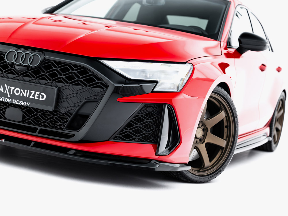 Maxton front splitter v1 for audi rs3 saloon/sportback (8y) facelift 6 Maxton front splitter v1 for audi rs3 saloon/sportback (8y) facelift - image 6