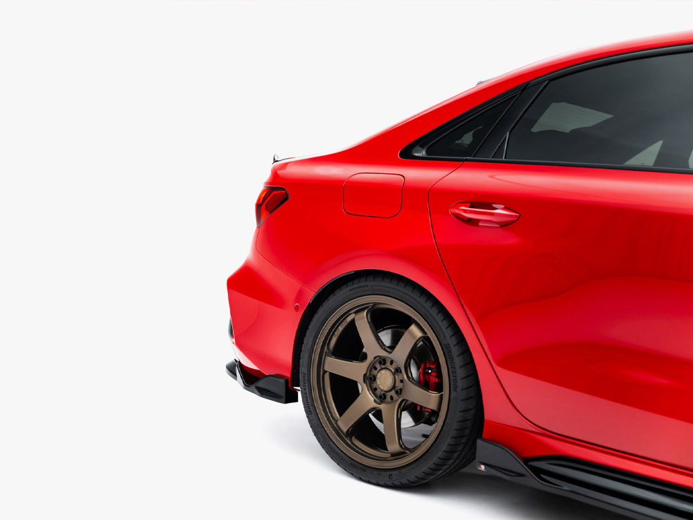 Maxton rear splitter (vertical bars) v2 for audi rs3 saloon (8y) facelift 6 Maxton rear splitter (vertical bars) v2 for audi rs3 saloon (8y) facelift - image 6