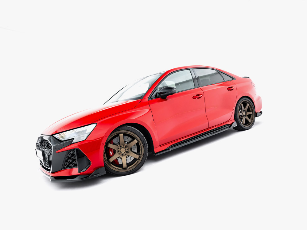 Maxton side skirt diffusers v2 audi rs3 saloon/sportback 8y / 8y facelift 2 Maxton side skirt diffusers v2 audi rs3 saloon/sportback 8y / 8y facelift - image 2