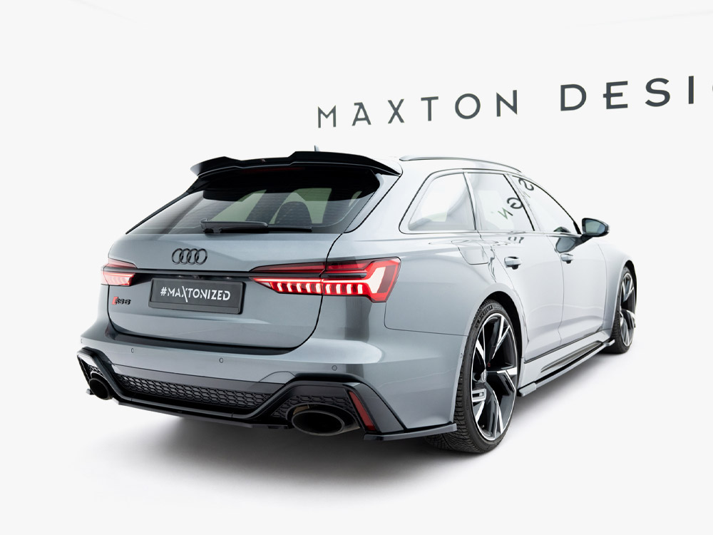 Maxton rear side splitters v1 - audi rs6 (c8) 2 Maxton rear side splitters v1 - audi rs6 (c8) - image 2