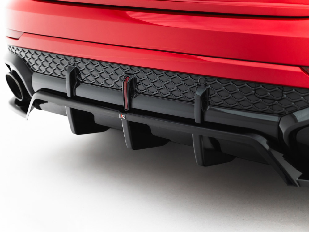 Maxton rear splitter (vertical bars) for audi rs q8 mk1 facelift 7 Maxton rear splitter (vertical bars) for audi rs q8 mk1 facelift - image 7
