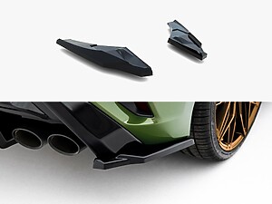 Maxton Rear Side Splitters V3 for Audi S3 Sportback (Facelift)