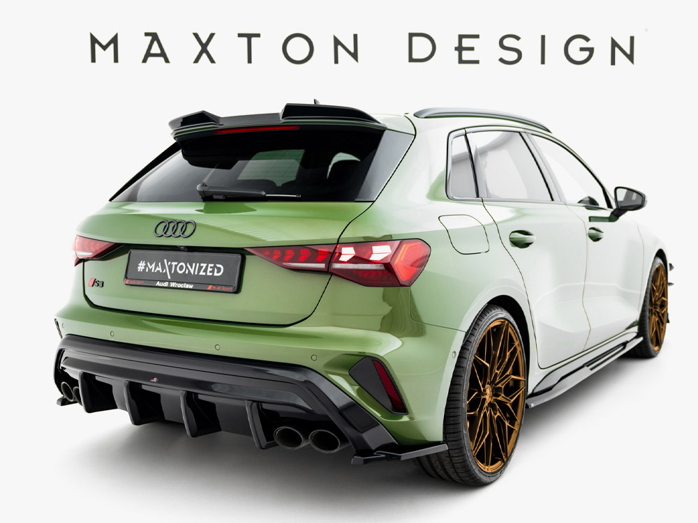 Maxton rear side splitters v3 for audi s3 sportback (facelift) 2 Maxton rear side splitters v3 for audi s3 sportback (facelift) - image 2