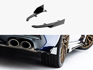 Maxton Street Pro Rear Side Splitters with Flaps for Audi S5 Saloon/Avant (B10)