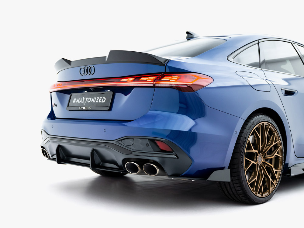 Maxton street pro rear side splitters with flaps for audi s5 saloon/avant (b10) 3 Maxton street pro rear side splitters with flaps for audi s5 saloon/avant (b10) - image 3