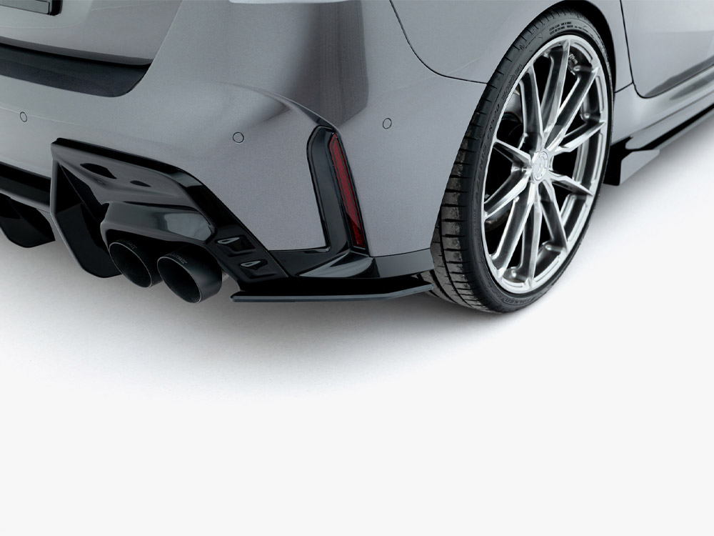 Maxton street pro rear side splitters v2 for bmw 1-series/m135i (f70) 4 Maxton street pro rear side splitters v2 for bmw 1-series/m135i (f70) - image 4