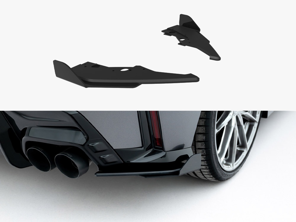 Maxton street pro rear side splitters v2 with flaps for bmw 1-series/ m135i (f70) 1 Maxton street pro rear side splitters v2 with flaps for bmw 1-series/ m135i (f70)