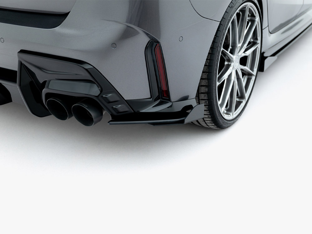 Maxton street pro rear side splitters v2 with flaps for bmw 1-series/ m135i (f70) 5 Maxton street pro rear side splitters v2 with flaps for bmw 1-series/ m135i (f70) - image 5