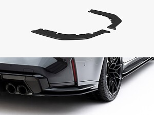 Maxton Street Pro Rear Side Splitters V3 for BMW M3 Saloon (G80) / Touring (G81)