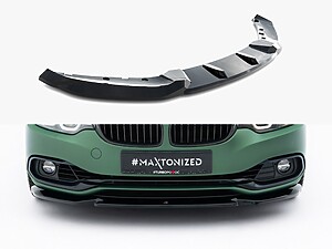 Maxton Front Splitter for BMW 4 Series F32 Coupé / F33 Convertible