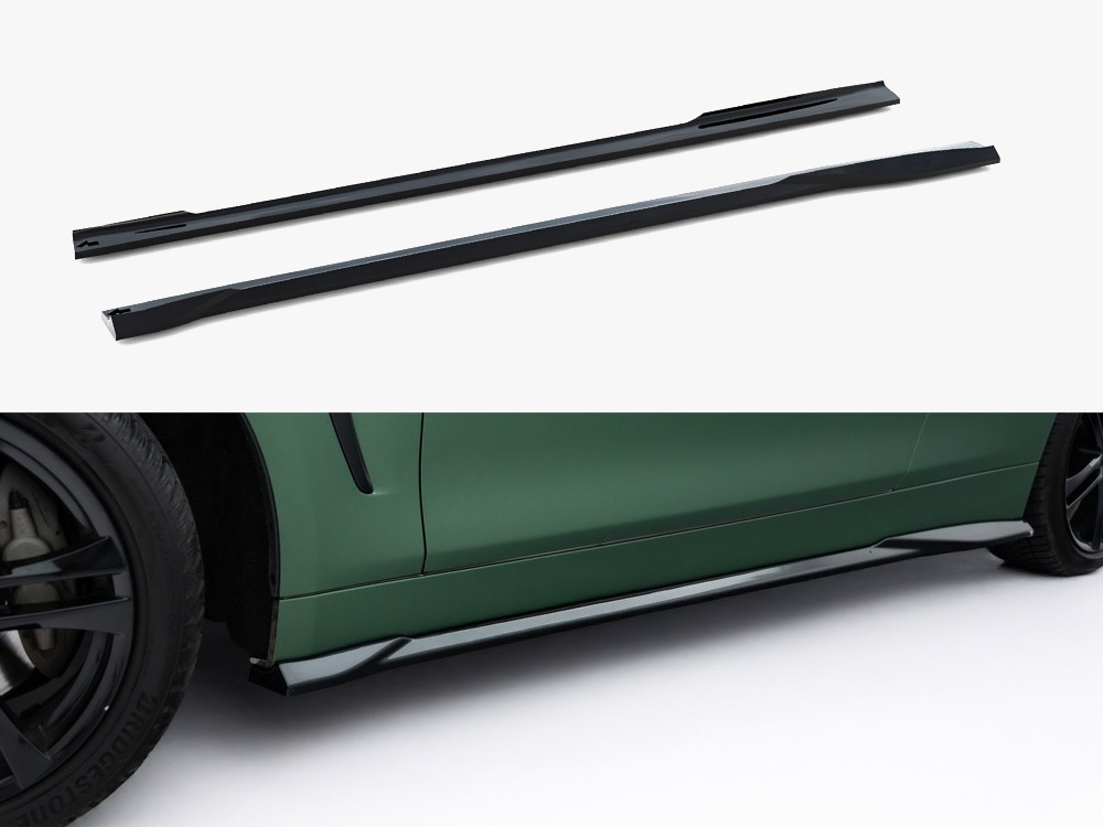 Maxton side skirt diffusers for bmw 4 series cabriolet/coupé (f33/f32) 1 Maxton side skirt diffusers for bmw 4 series cabriolet/coupé (f33/f32)