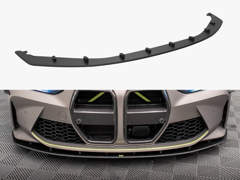 Maxton street pro front splitter for bmw m4 (g82) / m3 (g80) - black/red 1 Maxton street pro front splitter for bmw m4 (g82) / m3 (g80) - black/red