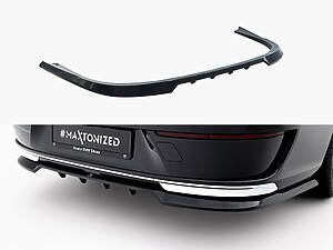 Maxton Rear Splitter (Vertical Bars) for BMW 7 Series (G70)