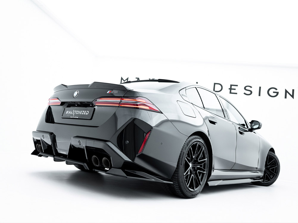 Maxton rear splitter (vertical bars) bmw m5 saloon (g90) / touring (g99) 2 Maxton rear splitter (vertical bars) bmw m5 saloon (g90) / touring (g99) - image 2