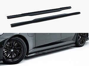 Maxton Side Skirt Diffusers for BMW M5 G90 Saloon and G99 Touring