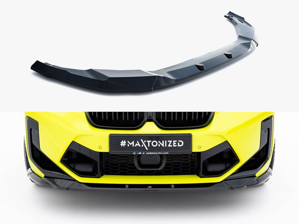 Maxton front splitter for bmw x4 m (f98) facelift 1 Maxton front splitter for bmw x4 m (f98) facelift