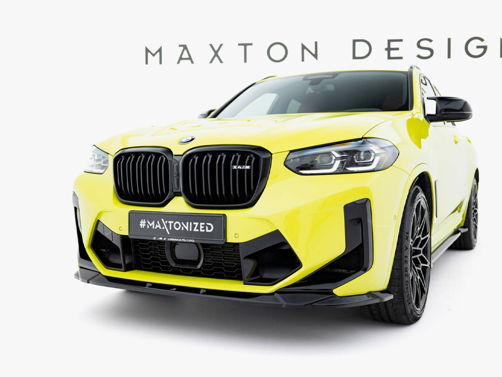 Maxton front splitter for bmw x4 m (f98) facelift 2 Maxton front splitter for bmw x4 m (f98) facelift - image 2