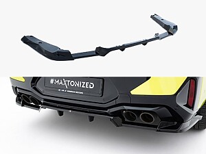 Maxton Rear Splitter with Vertical Bars for BMW X4 M (F98) Facelift