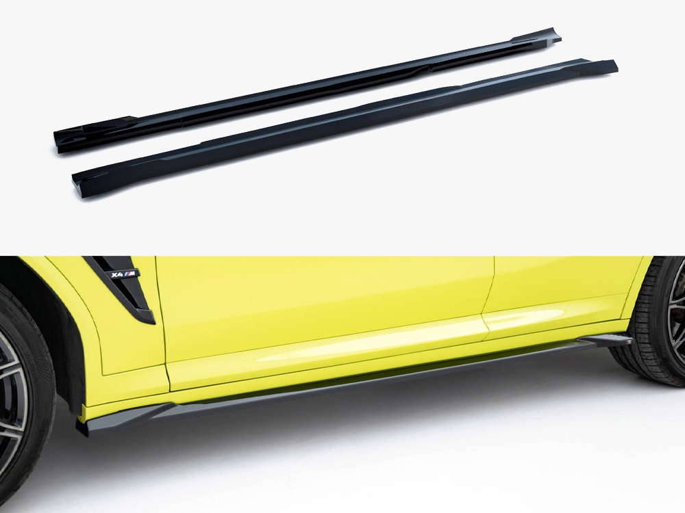 Maxton side skirt diffusers for bmw x4 m (f98) facelift 1 Maxton side skirt diffusers for bmw x4 m (f98) facelift