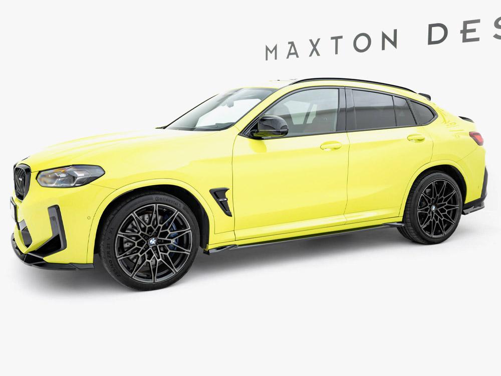 Maxton side skirt diffusers for bmw x4 m (f98) facelift 2 Maxton side skirt diffusers for bmw x4 m (f98) facelift - image 2
