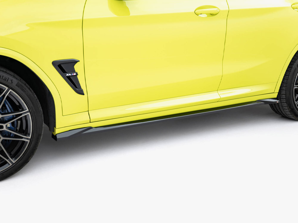 Maxton side skirt diffusers for bmw x4 m (f98) facelift 3 Maxton side skirt diffusers for bmw x4 m (f98) facelift - image 3