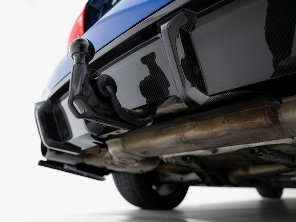 Maxton pre-preg carbon fibre rear diffuser for audi rs6 (c8) towbar version 5 Maxton pre-preg carbon fibre rear diffuser for audi rs6 (c8) towbar version - image 5