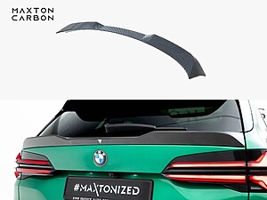 Maxton Pre-preg Carbon Fibre Tailgate Spoiler (Lower) for BMW X5 M (F95) Facelift