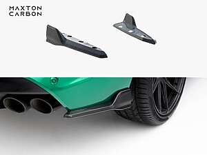 Maxton Pre-preg Carbon Fibre Rear Side Splitters for BMW X5 M (F95) Facelift