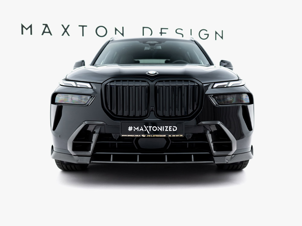 Maxton pre-preg carbon fibre front bumper side vents for bmw x7 g07 m sport lci (facelift) 3 Maxton pre-preg carbon fibre front bumper side vents for bmw x7 g07 m sport lci (facelift) - image 3