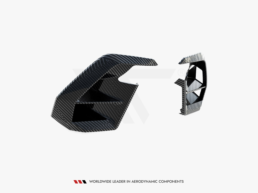 Maxton pre-preg carbon fibre front bumper side vents for bmw x7 g07 m sport lci (facelift) 5 Maxton pre-preg carbon fibre front bumper side vents for bmw x7 g07 m sport lci (facelift) - image 5