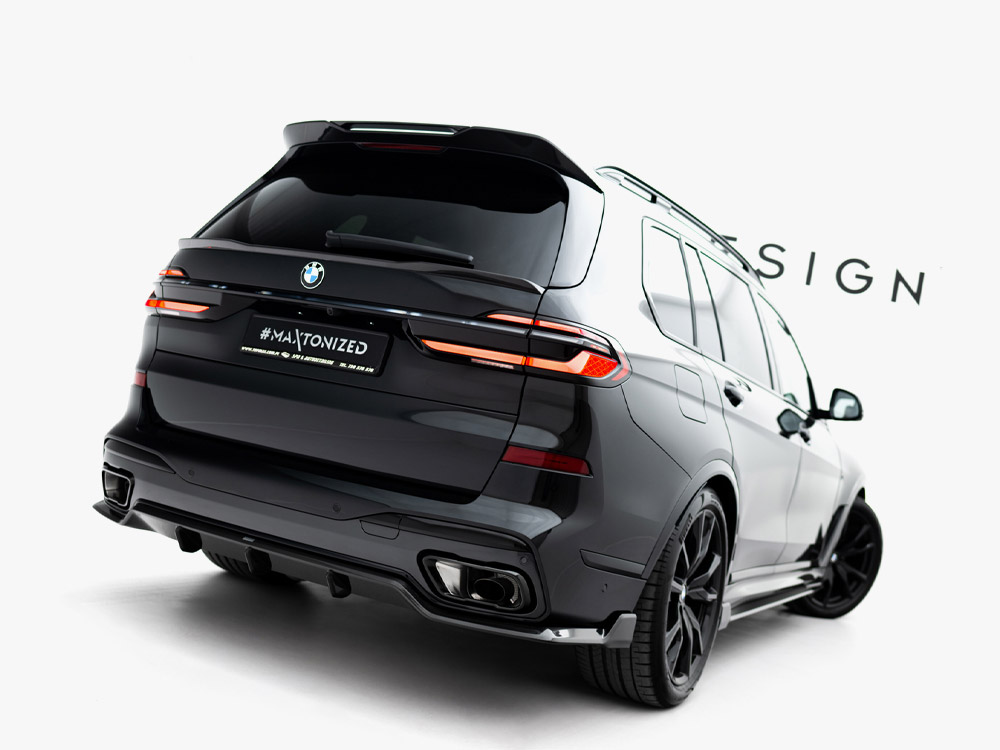 Maxton pre-preg carbon fibre lower tailgate spoiler for bmw x7 (g07) m sport lci (facelift) 3 Maxton pre-preg carbon fibre lower tailgate spoiler for bmw x7 (g07) m sport lci (facelift) - image 3