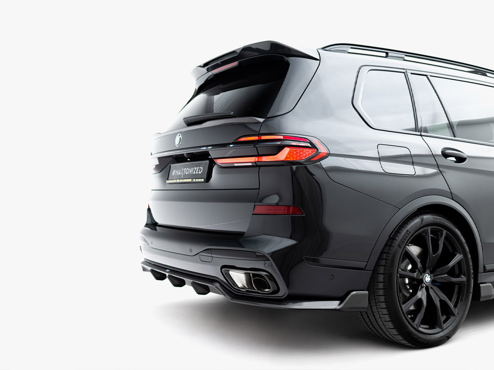 Maxton pre-preg carbon fibre lower tailgate spoiler for bmw x7 (g07) m sport lci (facelift) 5 Maxton pre-preg carbon fibre lower tailgate spoiler for bmw x7 (g07) m sport lci (facelift) - image 5