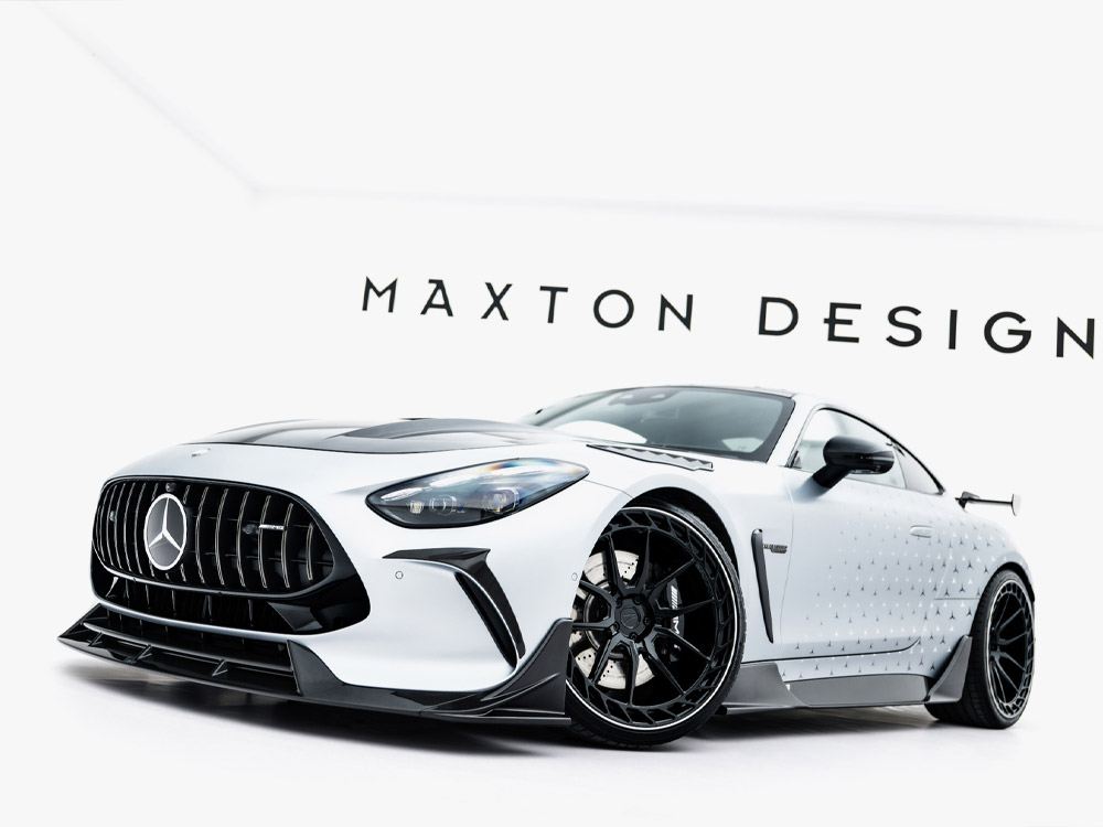 Maxton pre-preg carbon front bumper canards for mercedes? Amg gt 55 / gt 63 (c192) 2 Maxton pre-preg carbon front bumper canards for mercedes? Amg gt 55 / gt 63 (c192) - image 2