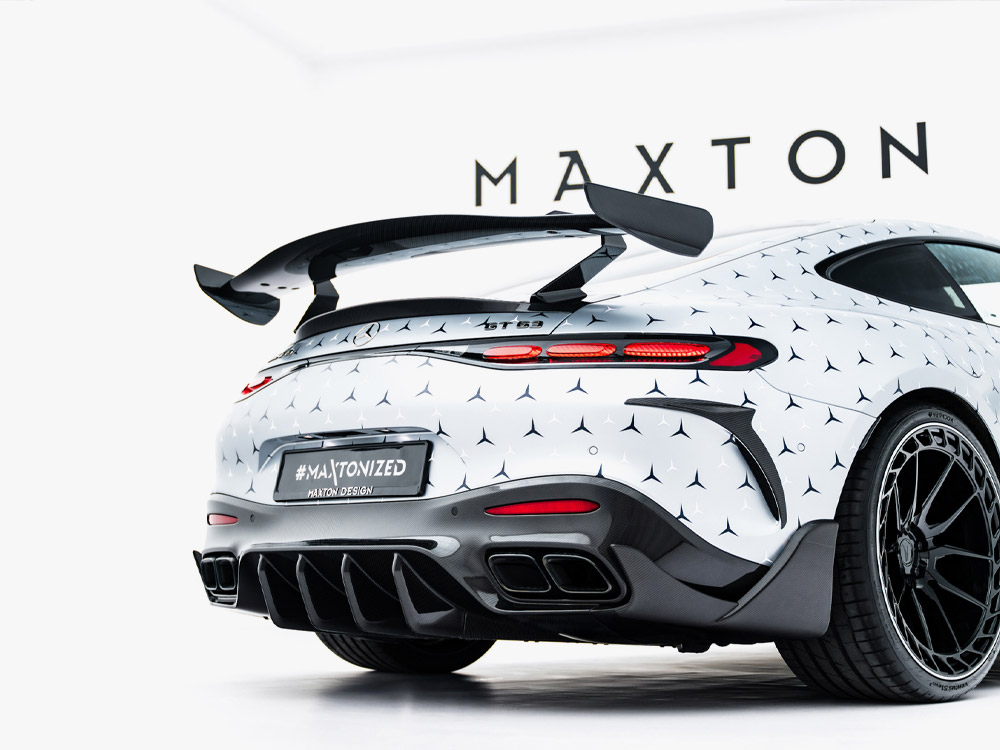 Maxton pre-preg carbon fibre rear bumper canards for mercedes-amg gt 55 / gt 63 / gt 63 s e performance (c192) 2 Maxton pre-preg carbon fibre rear bumper canards for mercedes-amg gt 55 / gt 63 / gt 63 s e performance (c192) - image 2