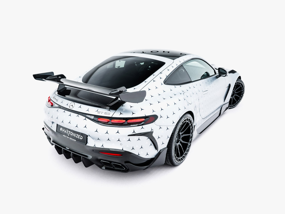 Maxton pre-preg carbon fibre rear diffuser for mercedes-amg gt (c192) 55 / 63 3 Maxton pre-preg carbon fibre rear diffuser for mercedes-amg gt (c192) 55 / 63 - image 3