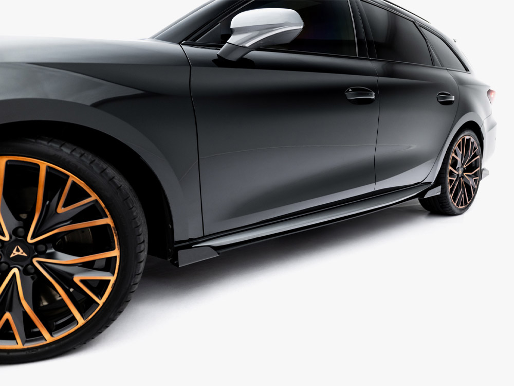 Maxton street pro side skirt diffusers with flaps - cupra leon hatchback / sportstourer (st) mk1 & mk1 facelift 5 Maxton street pro side skirt diffusers with flaps - cupra leon hatchback / sportstourer (st) mk1 & mk1 facelift - image 5