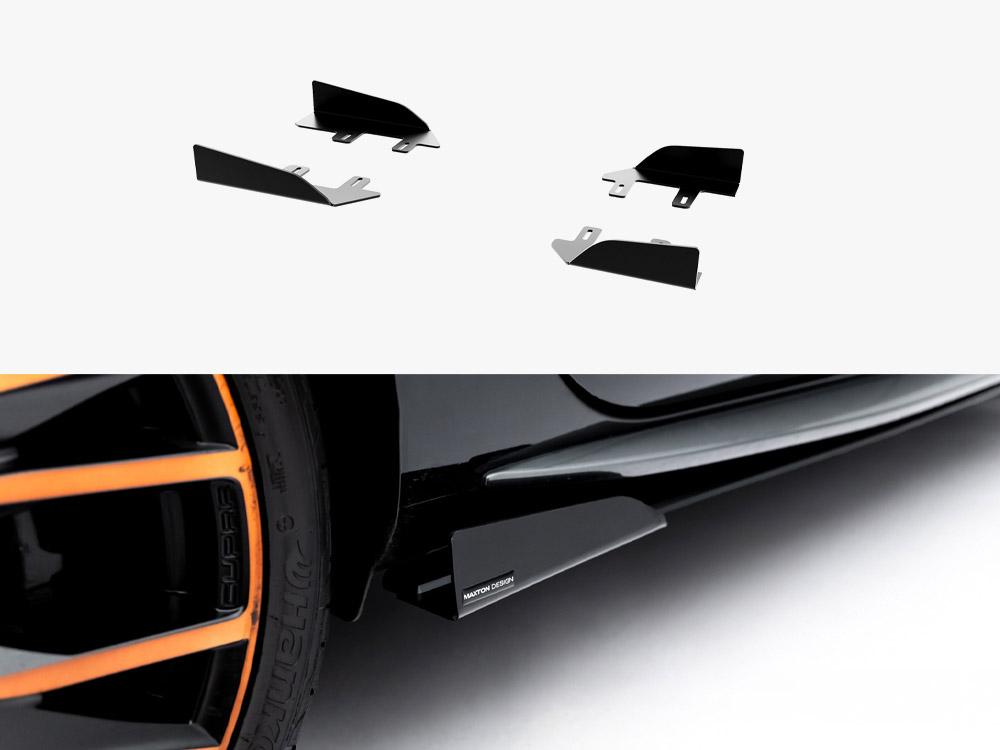Maxton side flaps for cupra leon st and hatchback - aero mk1 / mk1 facelift 1 Maxton side flaps for cupra leon st and hatchback - aero mk1 / mk1 facelift