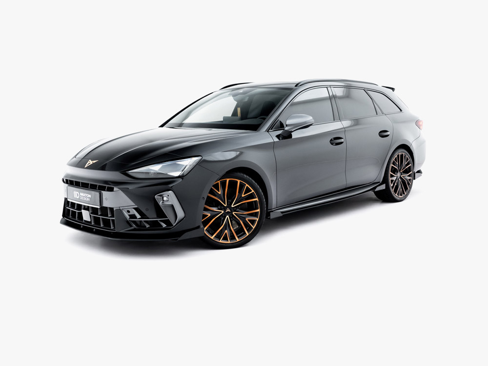 Maxton side flaps for cupra leon st and hatchback - aero mk1 / mk1 facelift 2 Maxton side flaps for cupra leon st and hatchback - aero mk1 / mk1 facelift - image 2