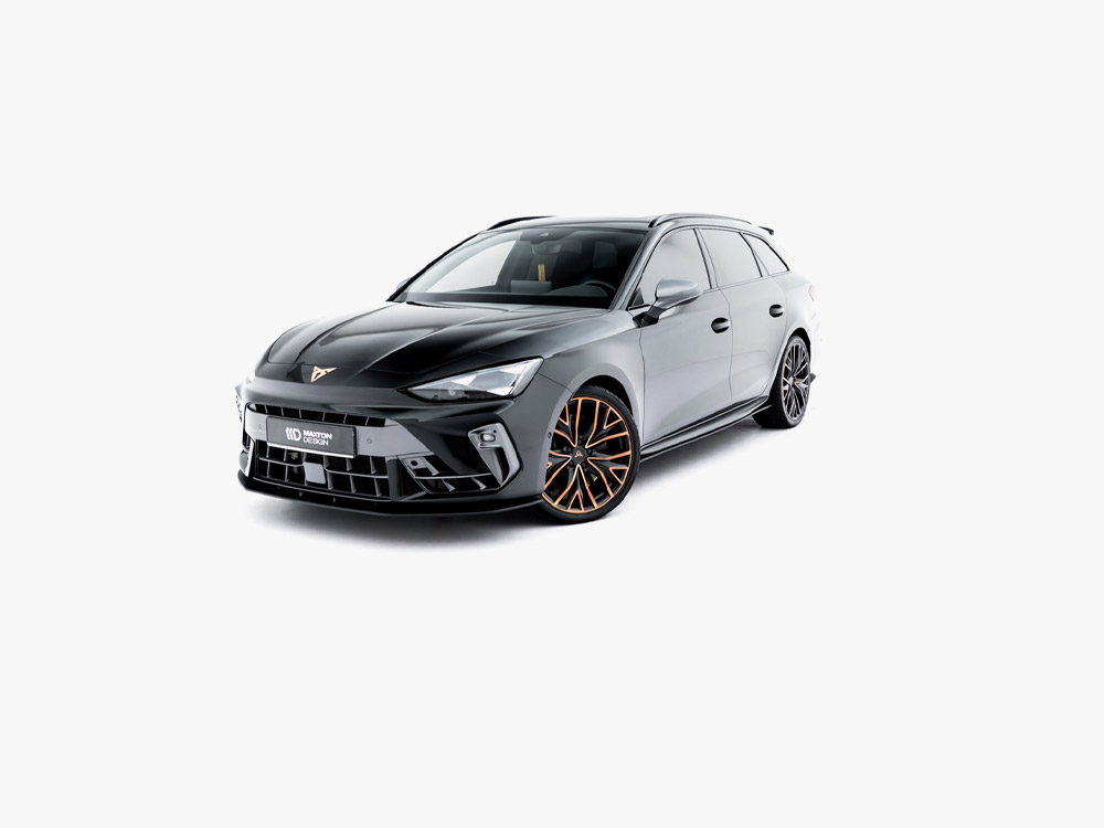 Maxton street pro front splitter for cupra leon mk1 facelift (hatchback and st) 2 Maxton street pro front splitter for cupra leon mk1 facelift (hatchback and st) - image 2
